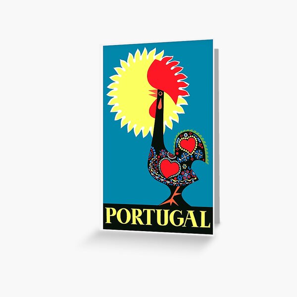 Item preview, 1965 Portugal Coq de Barcelos Affiche de voyage designed and sold by retrographics.