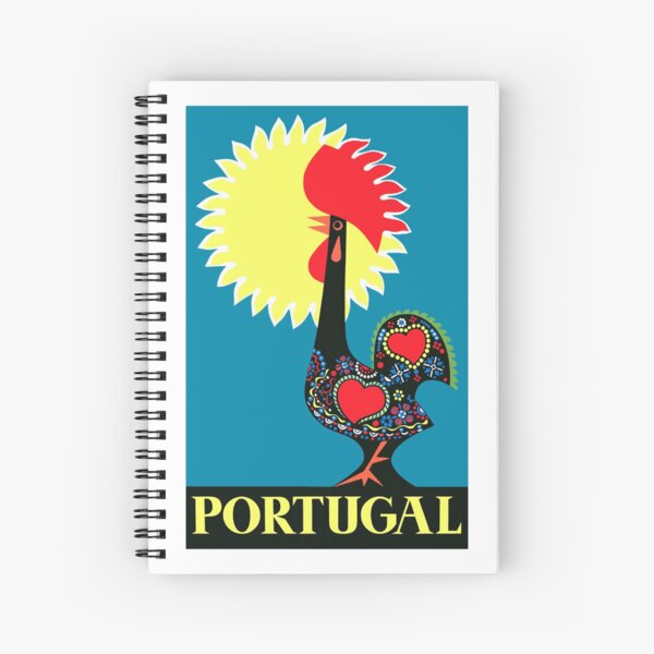 Aperçu de l'œuvre 1965 Portugal Coq de Barcelos Affiche de voyage créée et vendue par retrographics.