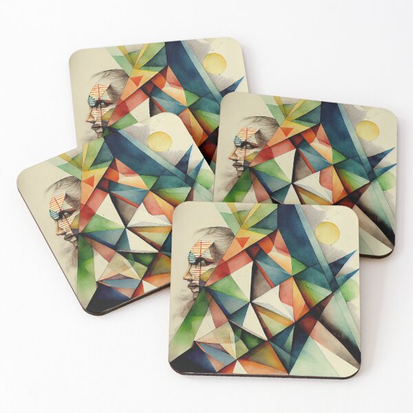 Item preview, Geometric watercolor (5/8) designed and sold by sabantha.