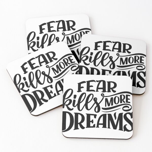 Item preview, Fear Kills More Dreams (black) designed and sold by Daluyong.