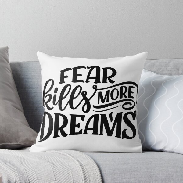 Item preview, Fear Kills More Dreams (black) designed and sold by Daluyong.