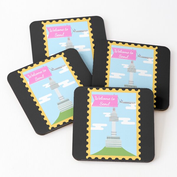 Item preview, Welcome to Seoul stamp designed and sold by Kimchi-style-.