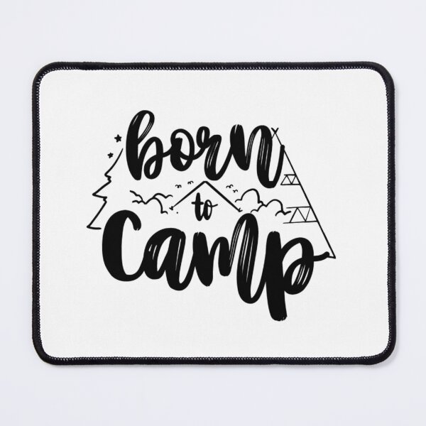 Item preview, Born to camp - Camp lovers designed and sold by Hoetoons.