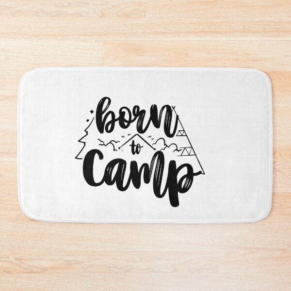 Item preview, Born to camp  - Camp lovers designed and sold by Hoetoons.