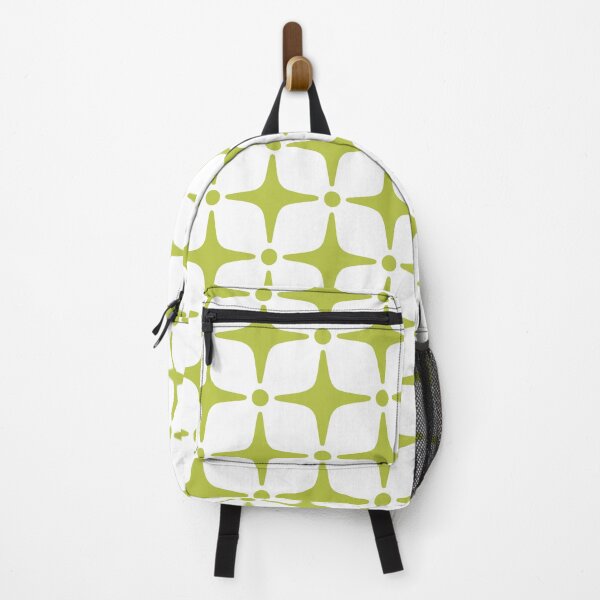 Item preview, Mid Century Modern Star Pattern 793 Chartreuse Green designed and sold by tonymagnerart.