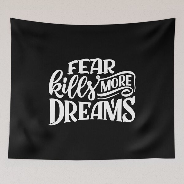 Item preview, Fear Kills More Dreams (white) designed and sold by Daluyong.