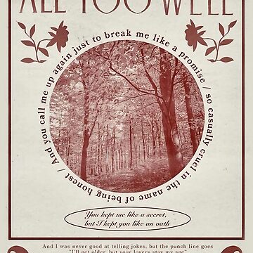 Artwork thumbnail, All Too Well by thyoun-store