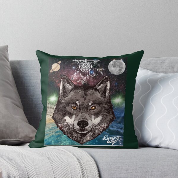 Item preview, Dream catcher wolf designed and sold by brandotiver.