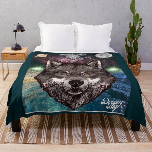 Item preview, Dream catcher wolf designed and sold by brandotiver.