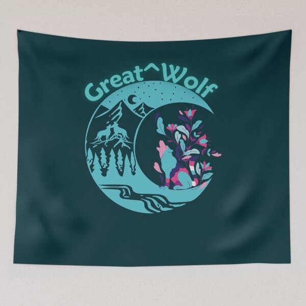 Item preview, Great Wolf Lodge A wolf gift for friends  designed and sold by brandotiver.