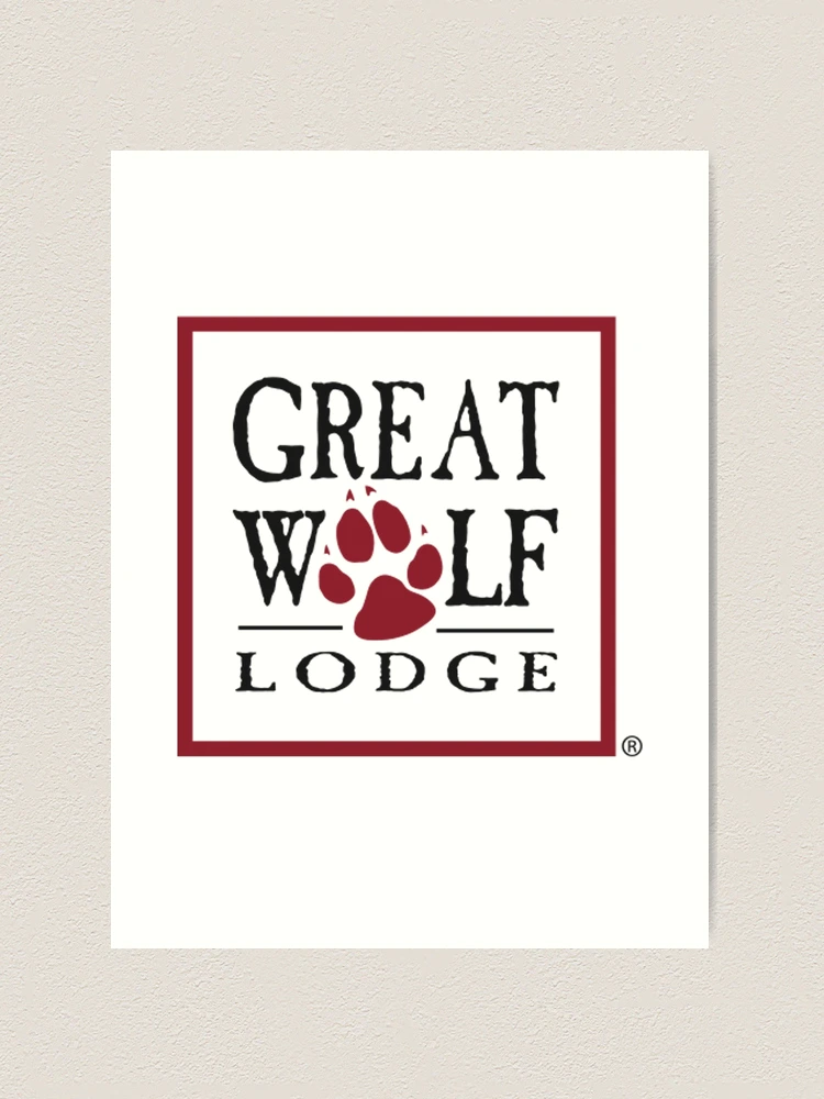 great-wolf-lodge-logo-art-print-for-sale-by-brandotiver-redbubble for Great Wolf Lodge Free Printable Great Wolf Lodge Logo