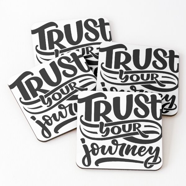 Item preview, Trust Your Journey (black) designed and sold by Daluyong.