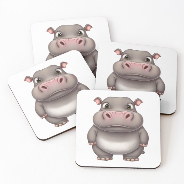 Item preview, Chibi Hippo Cuteness designed and sold by TheChibiStore.