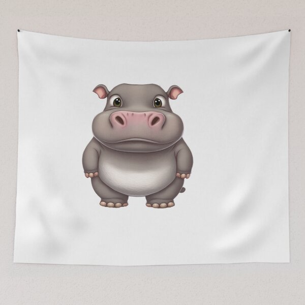 Item preview, Chibi Hippo Cuteness designed and sold by TheChibiStore.
