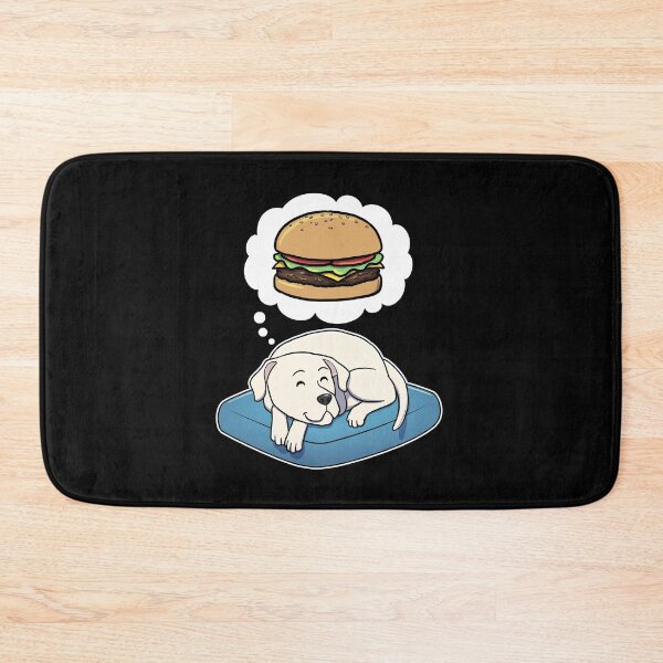 Item preview, Dogo Argentino dreaming about Hamburgers designed and sold by DoggieDelights.