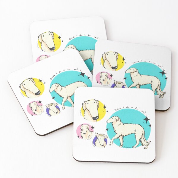 Item preview, Long Nose Borzoi Dog designed and sold by Miss-A-McQ-Art.