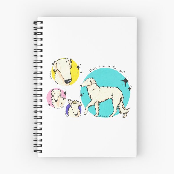 Item preview, Long Nose Borzoi Dog designed and sold by Miss-A-McQ-Art.