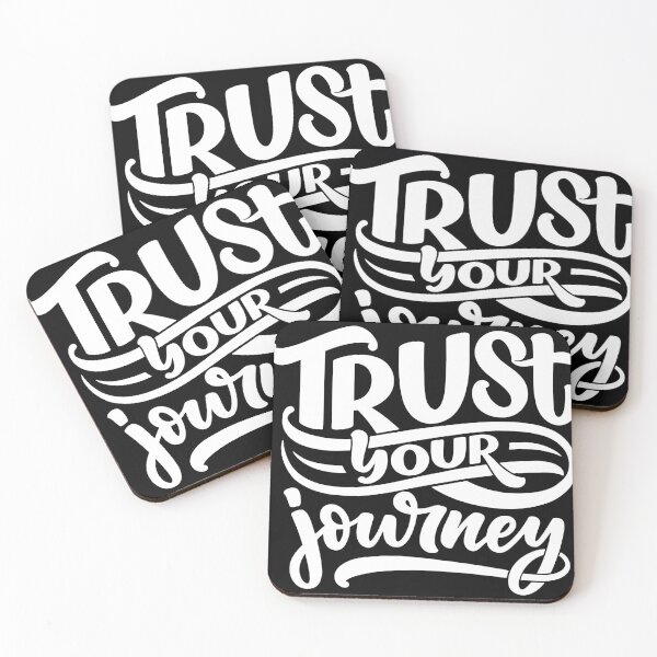 Item preview, Trust Your Journey (white) designed and sold by Daluyong.