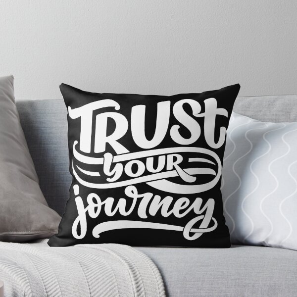 Item preview, Trust Your Journey (white) designed and sold by Daluyong.