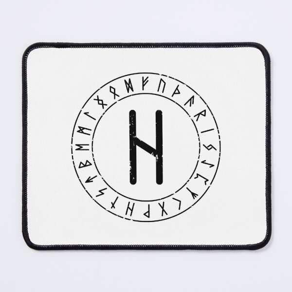 Item preview, HAGALAZ - HAIL - VIKING RUNE designed and sold by SALENTOmadness.