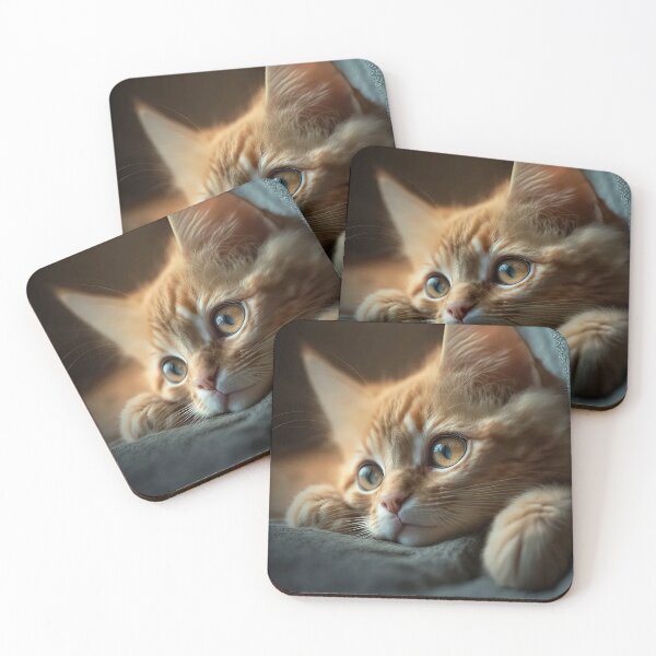 Item preview, Cute Ginger Kitten On The Sofa designed and sold by Mitch-Angelo.