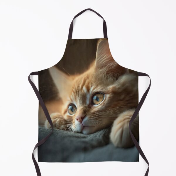 Item preview, Cute Ginger Kitten On The Sofa designed and sold by Mitch-Angelo.