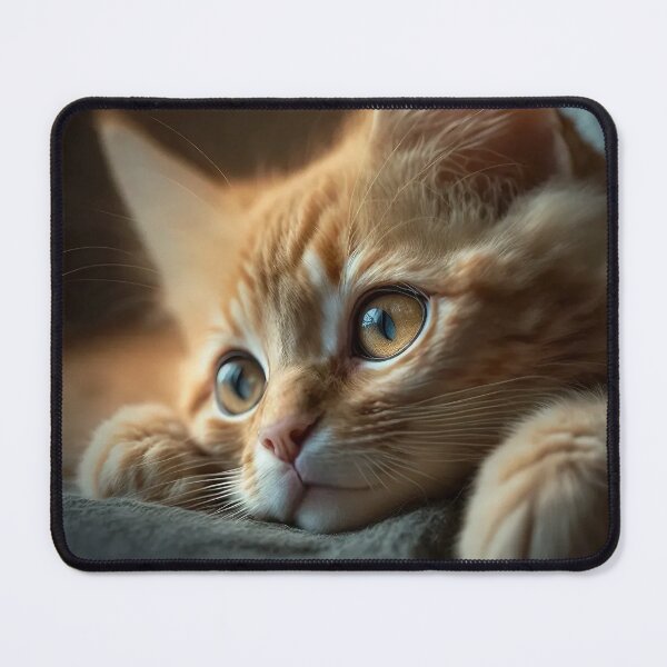 Item preview, Cute Ginger Kitten On The Sofa designed and sold by Mitch-Angelo.
