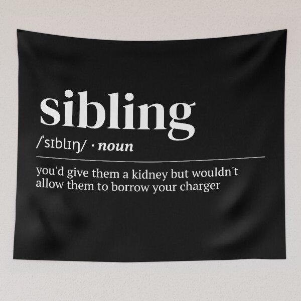 Item preview, Sibling Urban Dictionary Funny Meaning designed and sold by SpeakSarcasm.