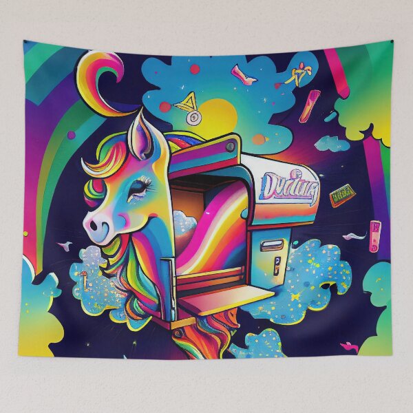Item preview, Rainbow Pony Express designed and sold by StudioAI.