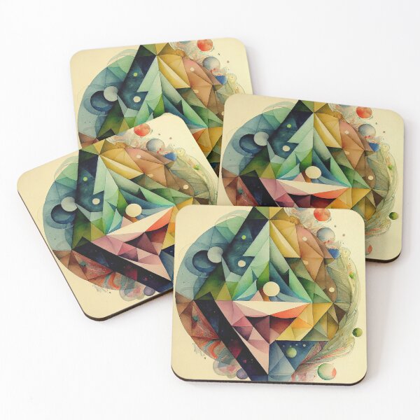 Item preview, Geometric watercolor (7/8) designed and sold by sabantha.