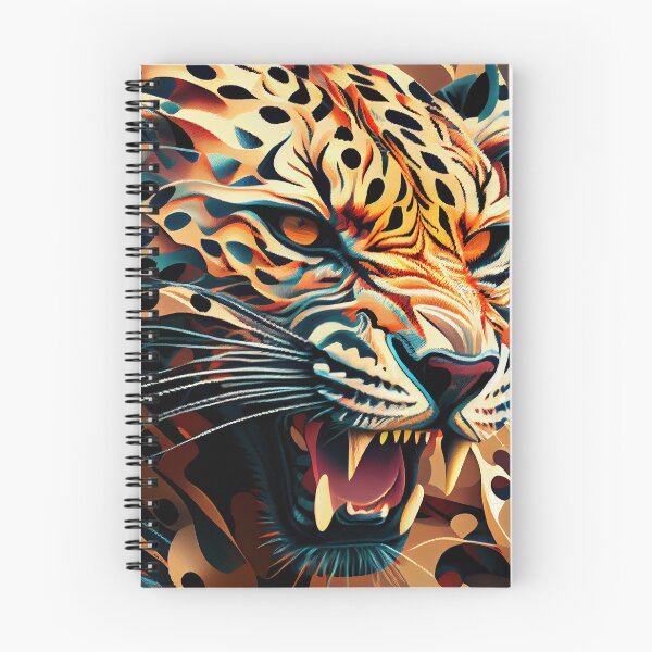 Item preview, Aggressive Animal Print Pattern Digital Painting designed and sold by CodeAndColors.