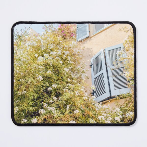 Item preview, French Riviera House, Antibes France Travel Spring Print, Cote D'Azur Bright Pastel Boho Spring Colored Photo Art Print designed and sold by radub85.