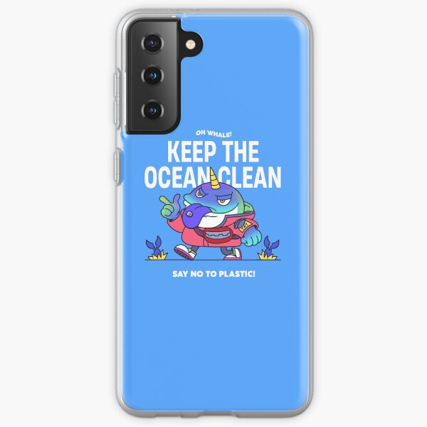 Oh WHALE SAVE THE OCEAN! Samsung Galaxy Soft Case
