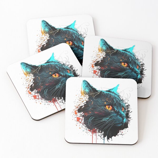 Aperçu de l'œuvre Cat colors créée et vendue par fearless301.