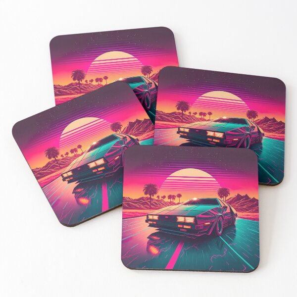 Item preview, Retrowave car in California designed and sold by luisluisluis.