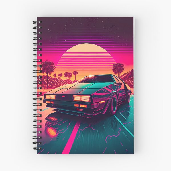 Item preview, Retrowave car in California designed and sold by luisluisluis.