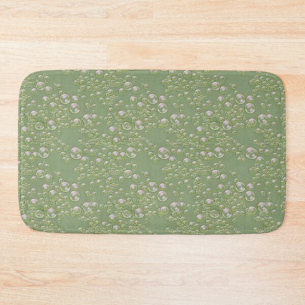 Item preview, Green Bubbles - Colorful Pots Dots  designed and sold by PurpleMoss.
