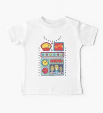 Camiseta para bebés RetroBot