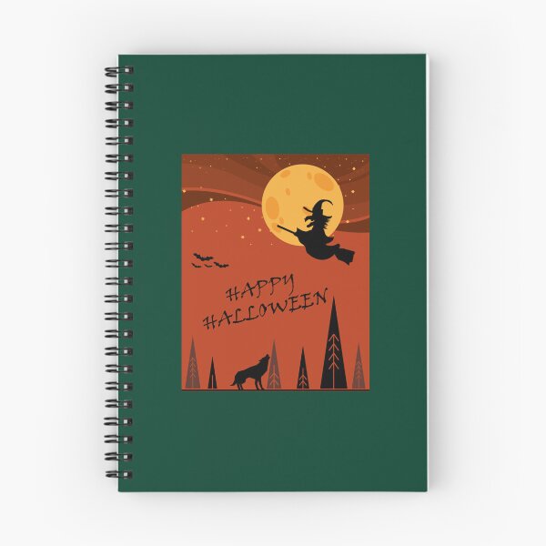 Item preview, Happy Halloween wolf witch and bats flying to the moon The Best Gift For halloween party216 designed and sold by brandotiver.