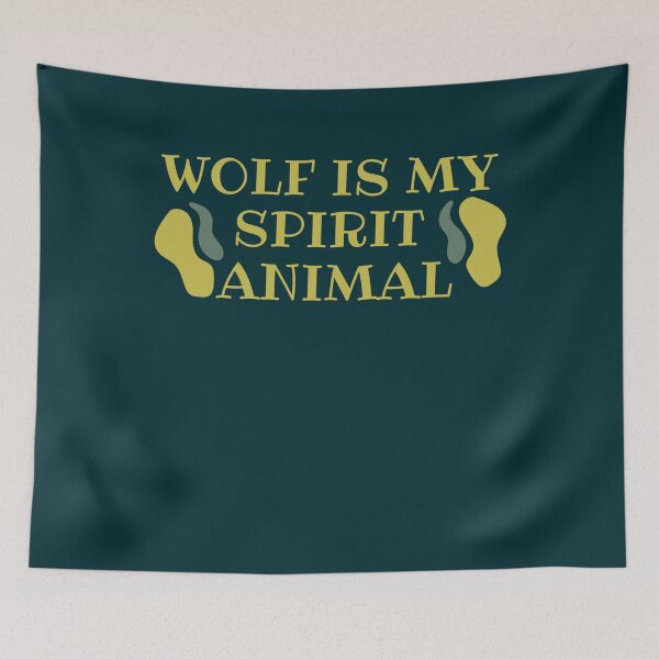 Item preview, Wolf is my spirit animal2  designed and sold by brandotiver.