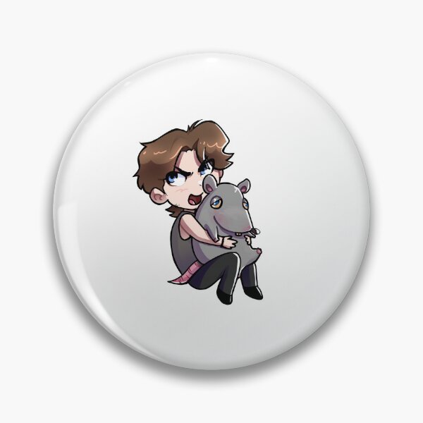 Item preview, Jerma hugging Giant rat >:) designed and sold by Izzeke.