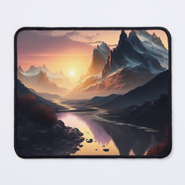 Item preview, Beautiful mountain with sunset designed and sold by Damian Sobczyk.
