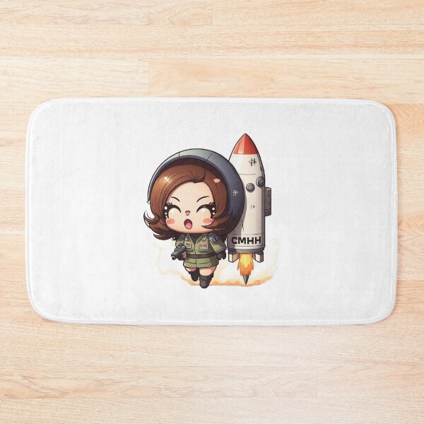 Item preview, Chibi North Korean Soldier Girl Launching a Rocket designed and sold by TheChibiStore.