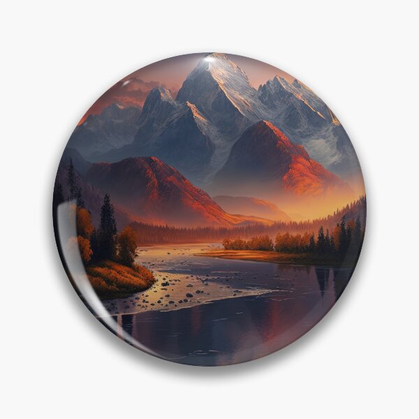 Item preview, Beautiful mountain with sunset designed and sold by Damian Sobczyk.
