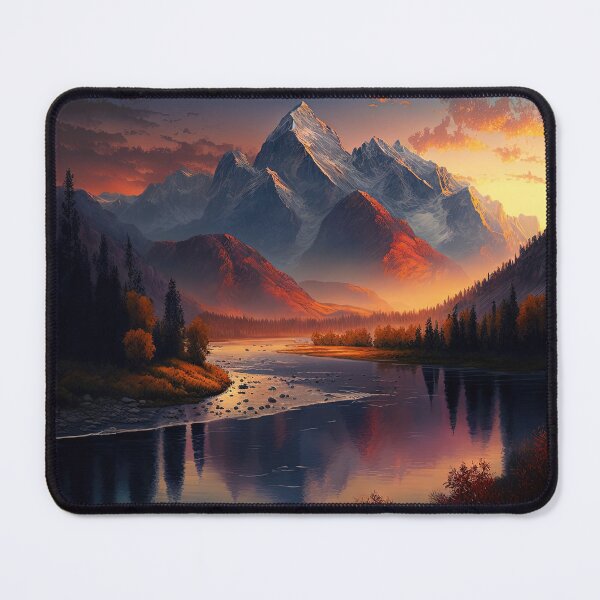 Item preview, Beautiful mountain with sunset designed and sold by Damian Sobczyk.