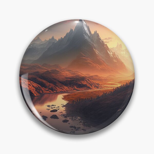 Item preview, Beautiful mountain with sunset designed and sold by Damian Sobczyk.