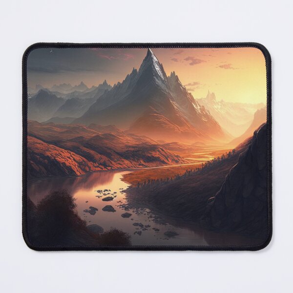 Item preview, Beautiful mountain with sunset designed and sold by Damian Sobczyk.