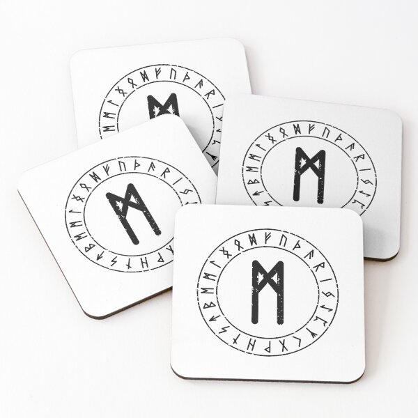 Item preview, MANNAZ - MANKIND - VIKING RUNE designed and sold by SALENTOmadness.