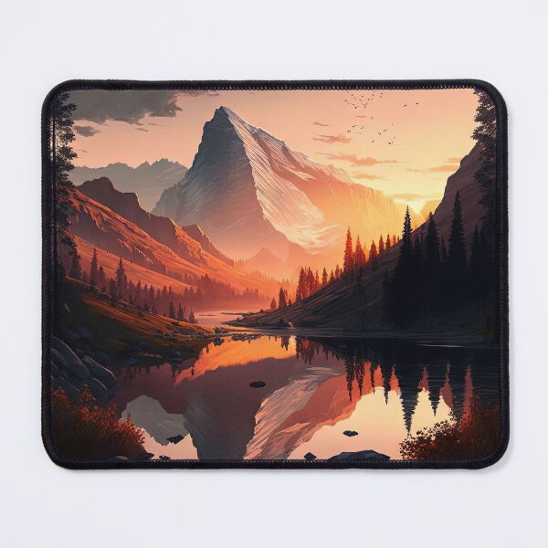 Item preview, Beautiful mountain with sunset designed and sold by Damian Sobczyk.