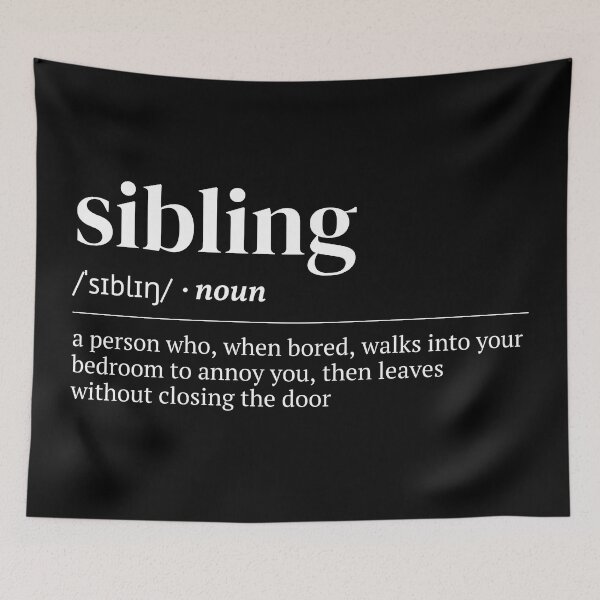 Item preview, Sibling Urban Dictionary Funny Meaning designed and sold by SpeakSarcasm.